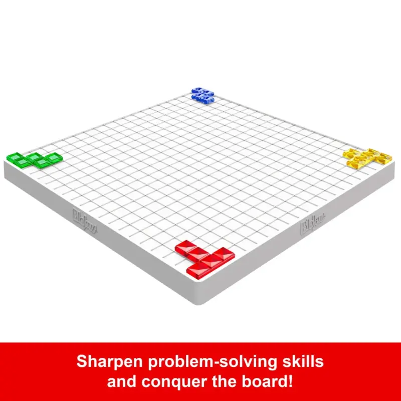 Blokus Strategy Board Game, Family Game for Kids & Adults with Colorful Pieces & Just One Rule - 5