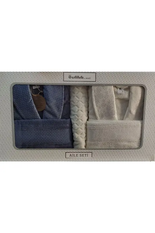 Blossom Happy Set Cream-indigo - 3