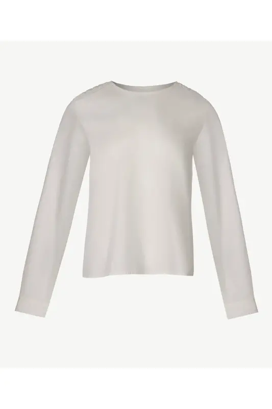 Blouse with Shoulder Detail - 4