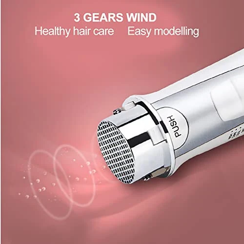 Blow Dryer Brush Comb 2 in 1 - Multifunctional Hair Styling Tool for Beauty, Professional Electric Hair Dryer and Volumizer for Women and Men - 10