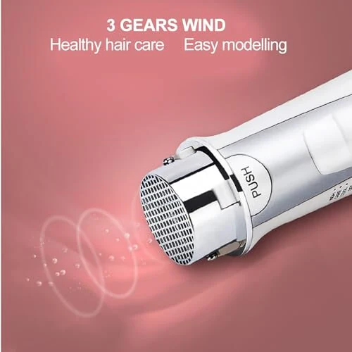 Blow Dryer Brush Comb 2 in 1 - Multifunctional Hair Styling Tool for Beauty, Professional Electric Hair Dryer and Volumizer for Women and Men - Modazone (1)