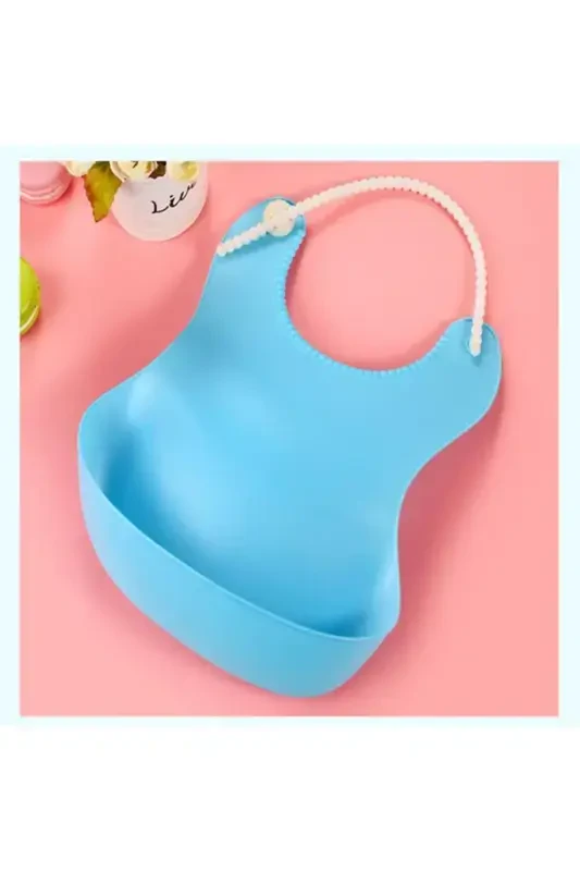 Blue Child Baby Feeding Bib - 2