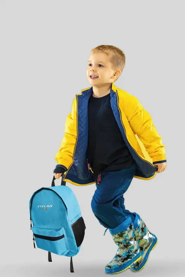 Blue Children's Kindergarten Backpack - 1