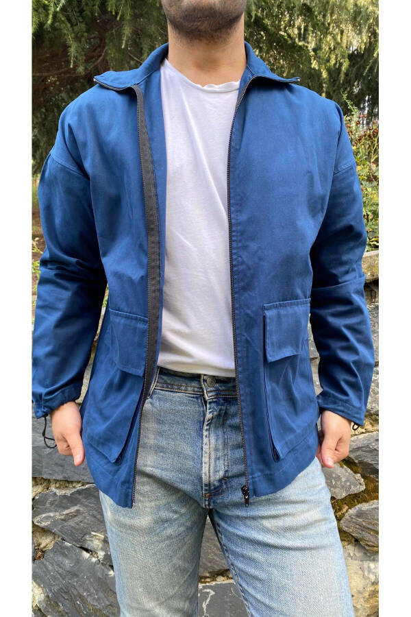 Blue denim jacket - 2