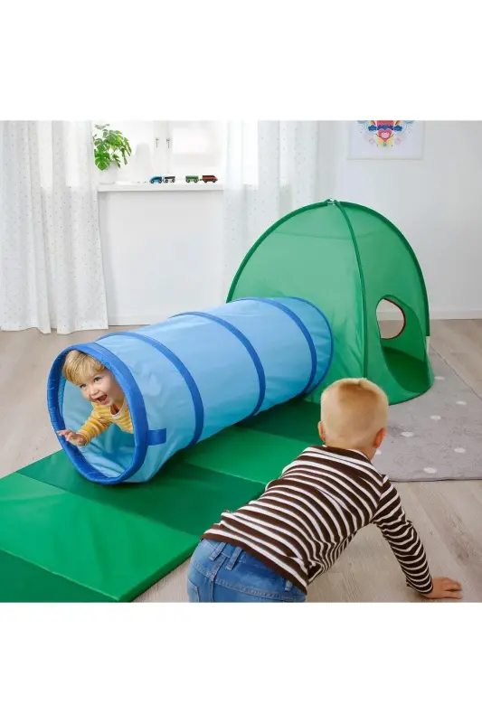 Blue Game Tunnel Length 126 Cm - 4