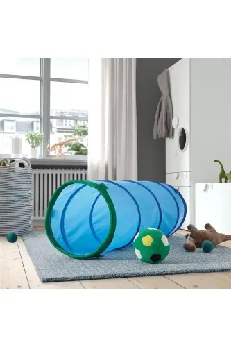 Blue Game Tunnel Length 126 Cm - 5