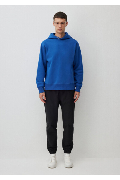Blue Hooded Basic Sweatshirt 0S10190-70894 - MAVI (1)