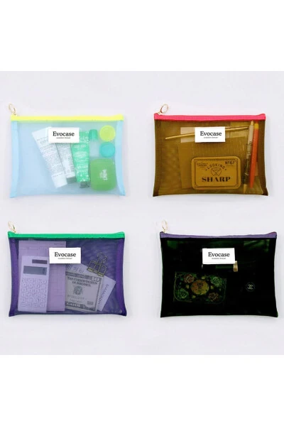 Blue Makeup Bag - EVOCASE