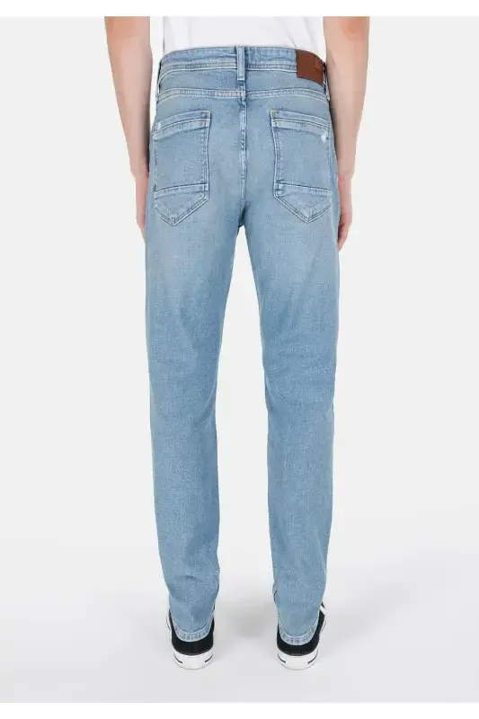 Blue men's pants - 2
