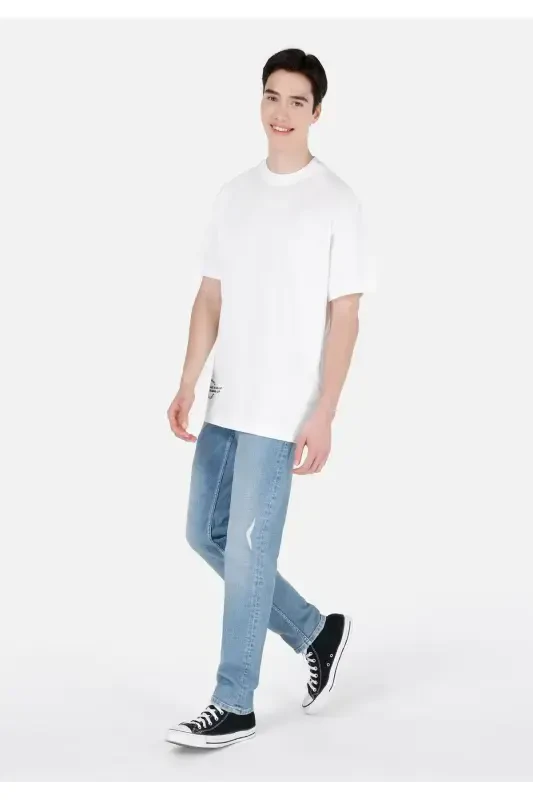 Blue men's pants - 3