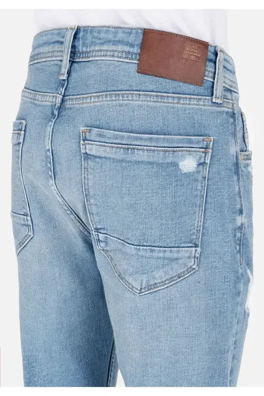 Blue men's pants - 6