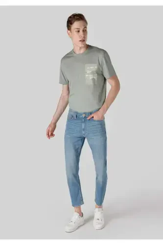 Blue men's pants. - 3