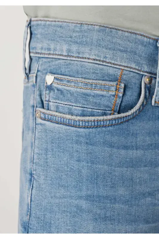 Blue men's pants. - 4