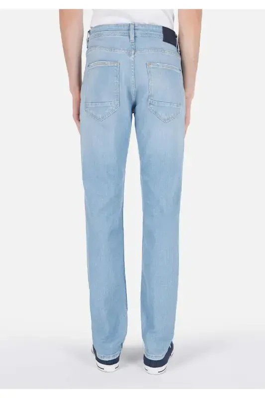 Blue men's pants - 2