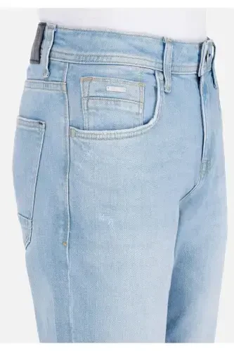 Blue men's pants - 5