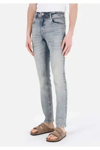 Blue men's pants - 4