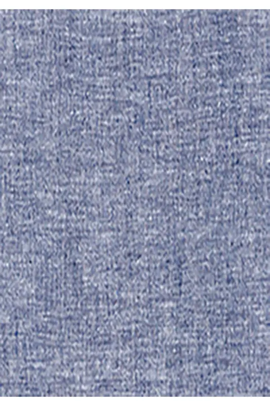 Blue men's short-sleeved shirt - 5