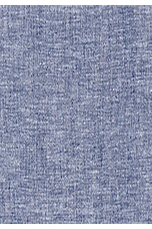 Blue men's short-sleeved shirt - 5