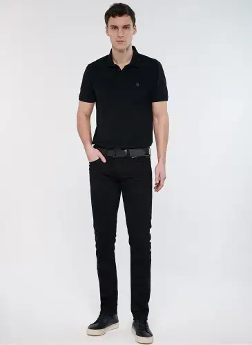 Blue Men's Slim Fit Skinny Denim Pants 0042221320 JAKE Smoke MAVI BLACK - 1