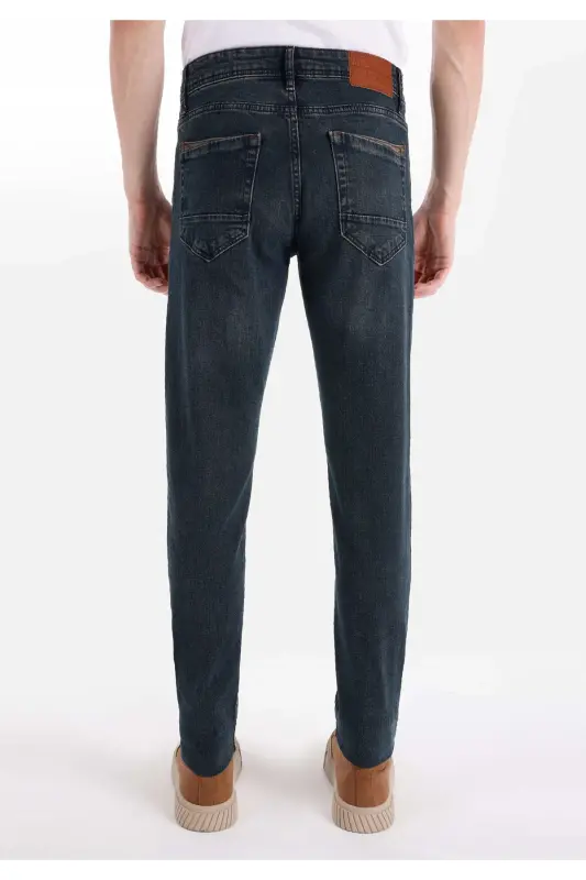 Blue men's trousers - 2