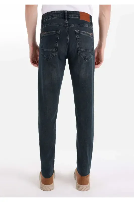 Blue men's trousers - 2