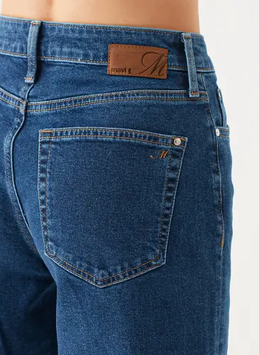 Blue PALOMA Dark Dark Blue Women's Denim Trousers M1010114-85125 - 3