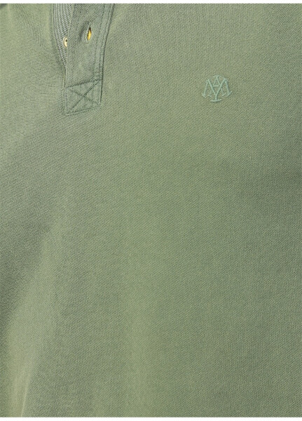 Blue Plain Olive Green Men's Polo T-Shirt 065920-30721 POLO Olive Green - 10