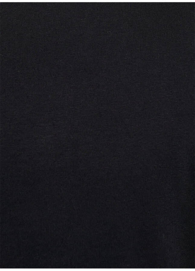 Blue Polo Neck Plain Black Men's T-Shirt 066249-900 SHORT SLEEVE T-SHIRT Black - 12