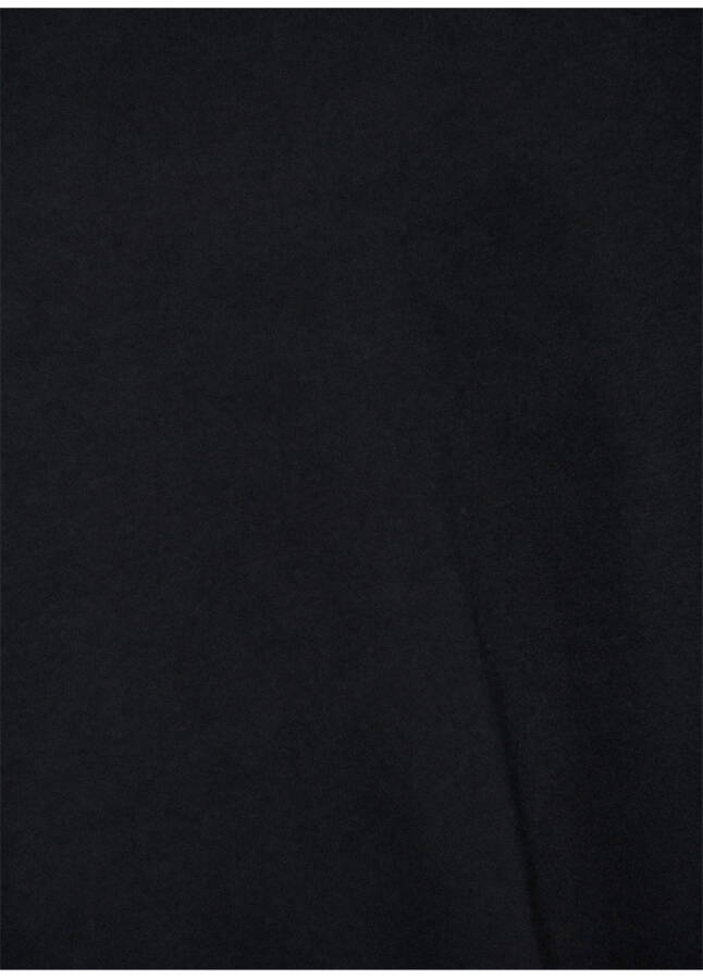 Blue Polo Neck Plain Black Men's T-Shirt M066902-900_TİŞÖRT - 12