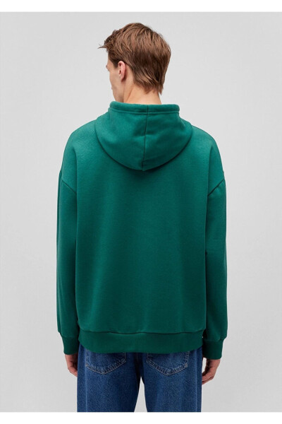 Blue printed sweatshirt (067149-71874) - 3