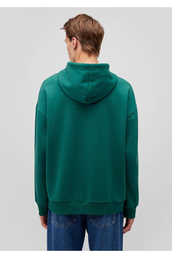 Blue printed sweatshirt (067149-71874) - 3