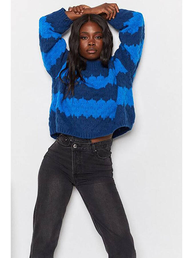 Blue Sweater MG1205 - 3