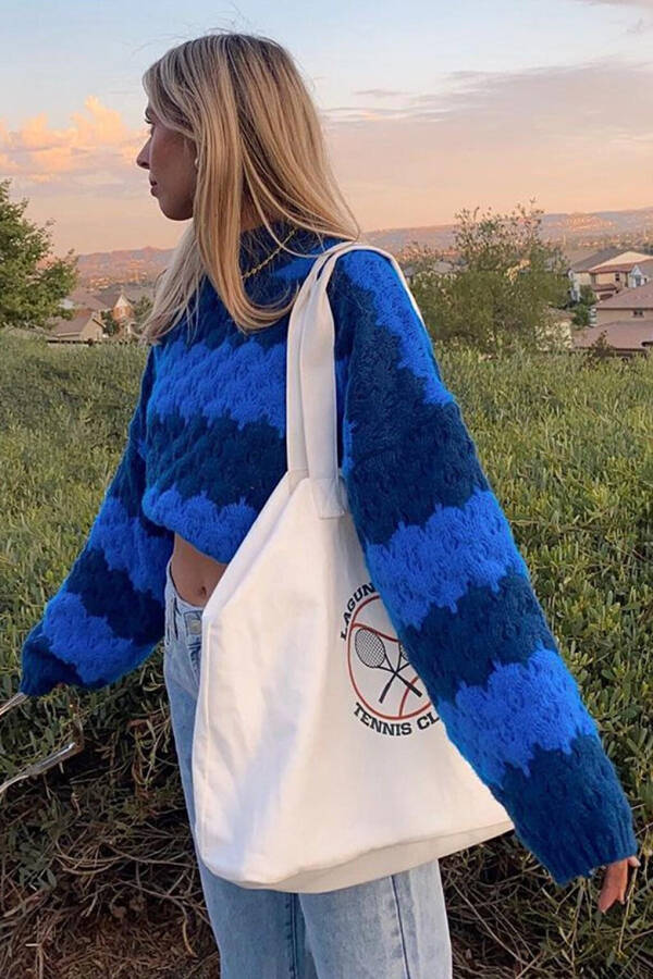 Blue Sweater MG1205 - 23