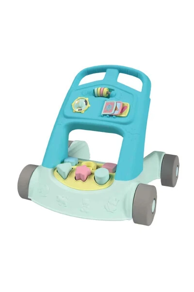Blue Toy Activity Walker-Walking Buddy 41x41x44 Cm Pushcart - GENEL MARKALAR