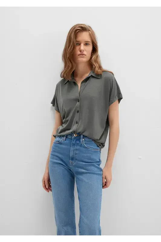 BLUE WOMAN SHORT SLEEVE T-SHIRT Beluga 168081-71553 - 2