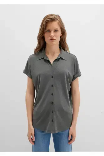 BLUE WOMAN SHORT SLEEVE T-SHIRT Beluga 168081-71553 - 4