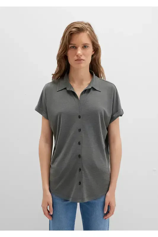 BLUE WOMAN SHORT SLEEVE T-SHIRT Beluga 168081-71553 - 4