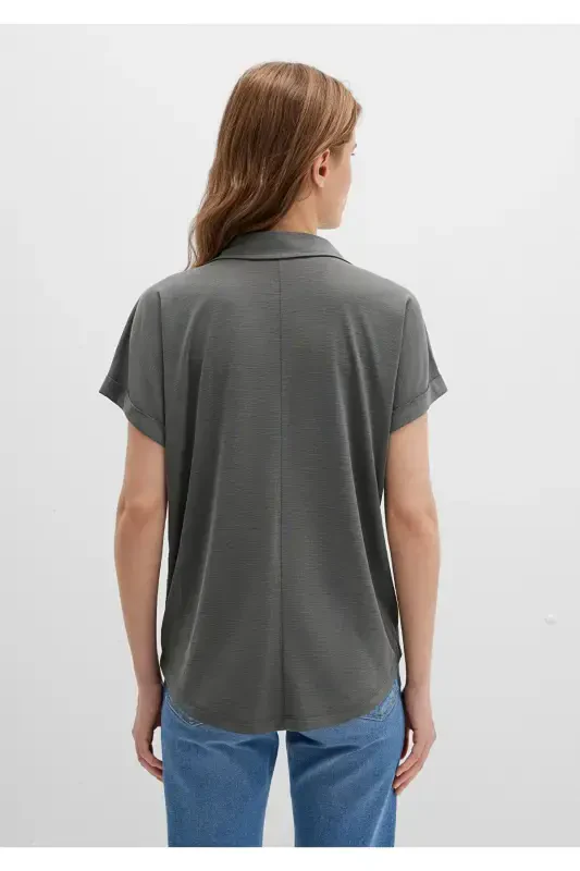 BLUE WOMAN SHORT SLEEVE T-SHIRT Beluga 168081-71553 - 5