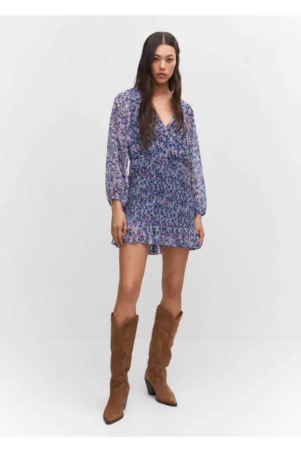 Blue Women's Dress 57043809 - 7