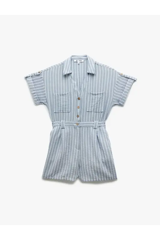 Blue Women's Jumpsuit 5SAL40017IW - 3