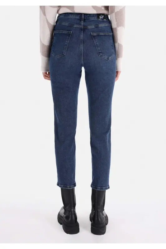 Blue women's pants - 2