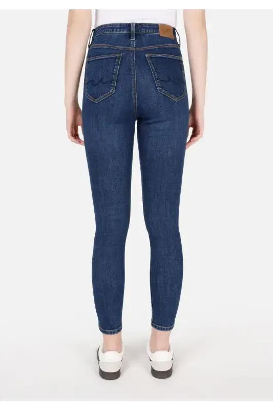 Blue women's pants - 2