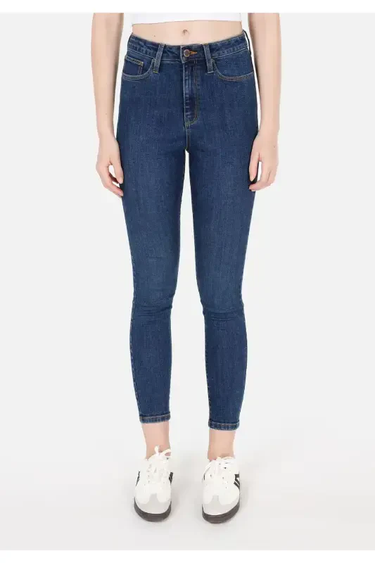 Blue women's pants - 4