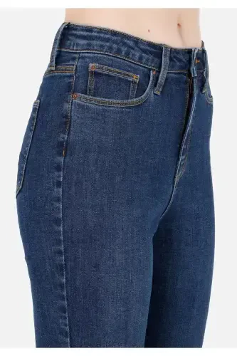 Blue women's pants - 5