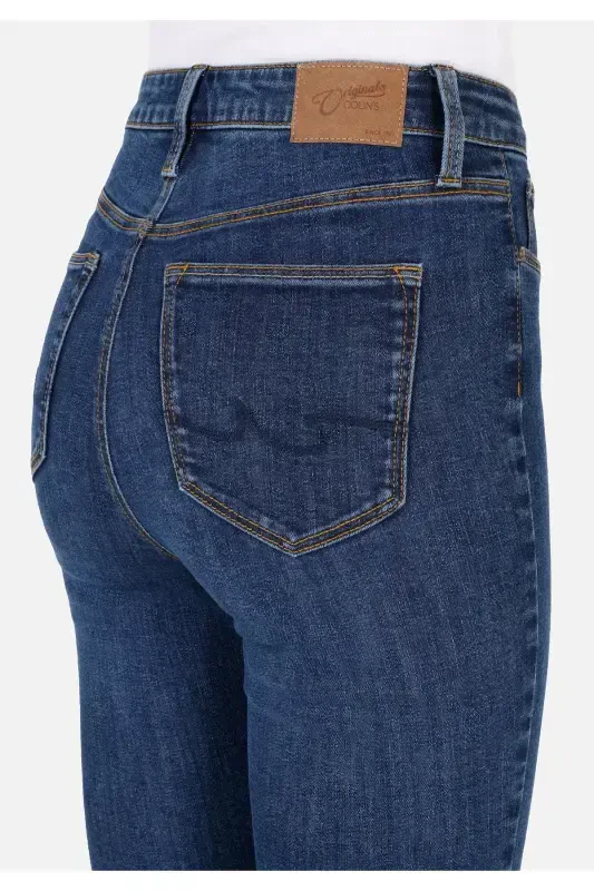 Blue women's pants - 6