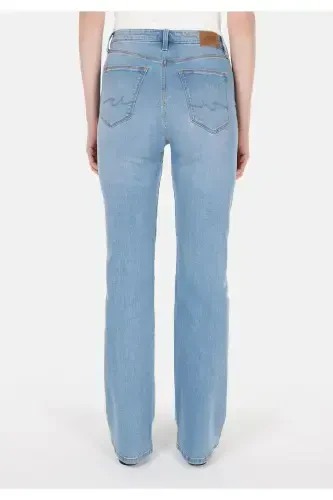 Blue women's pants - 2