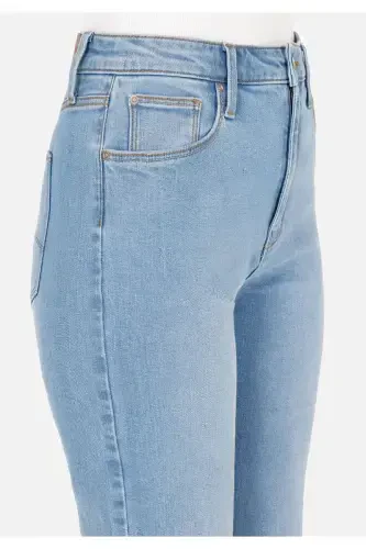 Blue women's pants - 5