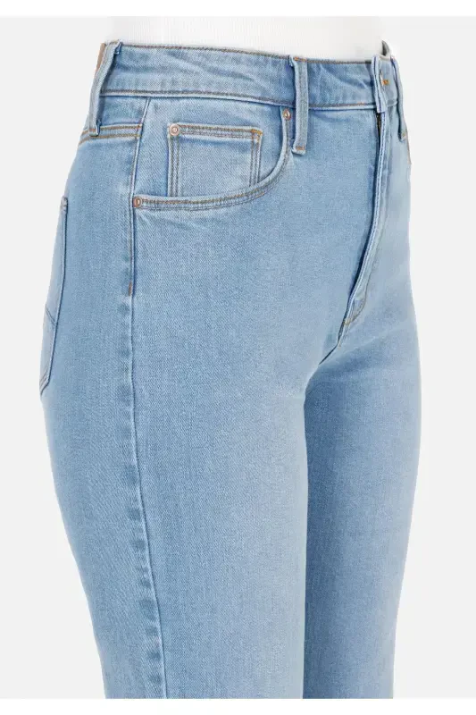 Blue women's pants - 5