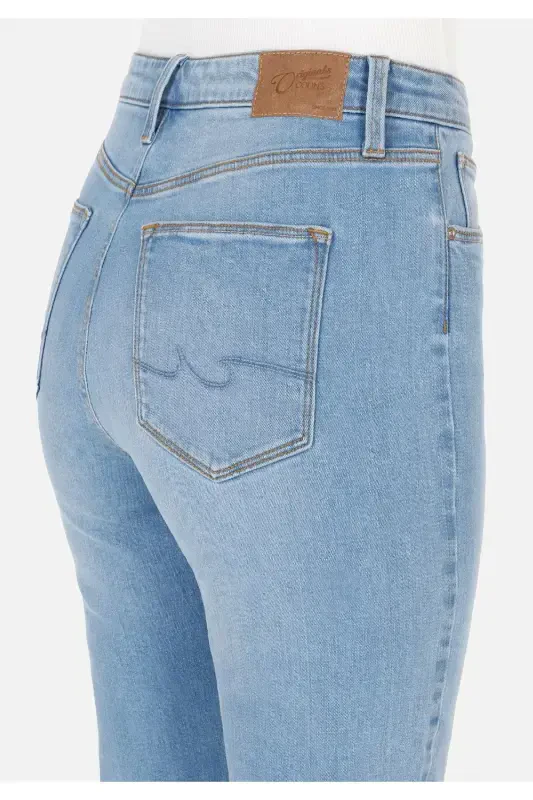 Blue women's pants - 6