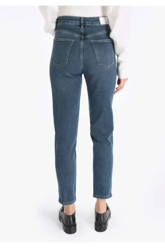 Blue women's pants - 2